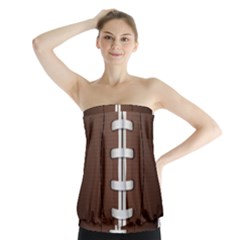 Football Ball Strapless Top by BangZart