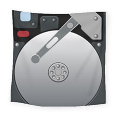 Computer Hard Disk Drive Hdd Square Tapestry (large) by BangZart