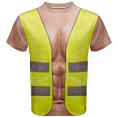 Builder Construction Worker Men s Cotton Tee by daydreamer