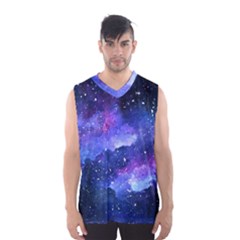 Galaxy Men s Basketball Tank Top by Kathrinlegg