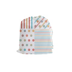 Simple Saturated Pattern Drawstring Pouches (medium)  by linceazul