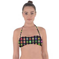 Beetles Insects Bugs Halter Bandeau Bikini Top by BangZart