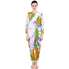 Fruits Water Vegetables Food Onepiece Jumpsuit (ladies)  by BangZart