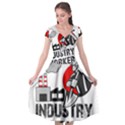 Industry worker  Cap Sleeve Wrap Front Dress View1