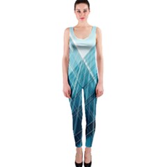 Glass Bulding Onepiece Catsuit by BangZart