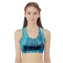 Glass Bulding Sports Bra with Border View1