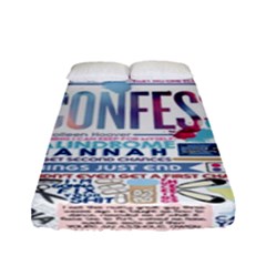 Book Collage Based On Confess Fitted Sheet (full/ Double Size) by BangZart