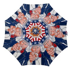 Independence Day United States Of America Straight Umbrellas by BangZart