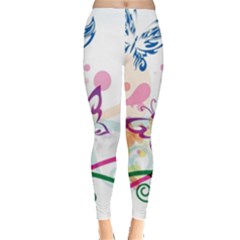 Butterfly Vector Art Leggings  by BangZart