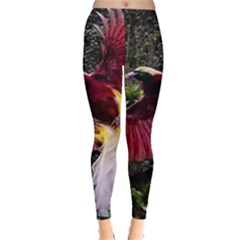 Cendrawasih Beautiful Bird Of Paradise Leggings  by BangZart