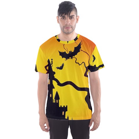 Halloween Night Terrors Men s Sports Mesh Tee by BangZart