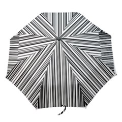 Barcode Pattern Folding Umbrellas by BangZart