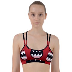 Funny Angry Line Them Up Sports Bra by BangZart