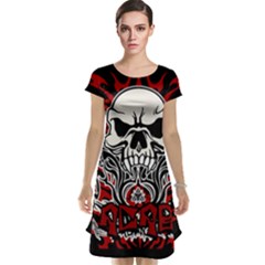 Acab Tribal Cap Sleeve Nightdress by Valentinaart