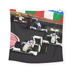 Formula 1 Square Tapestry (small) by Valentinaart