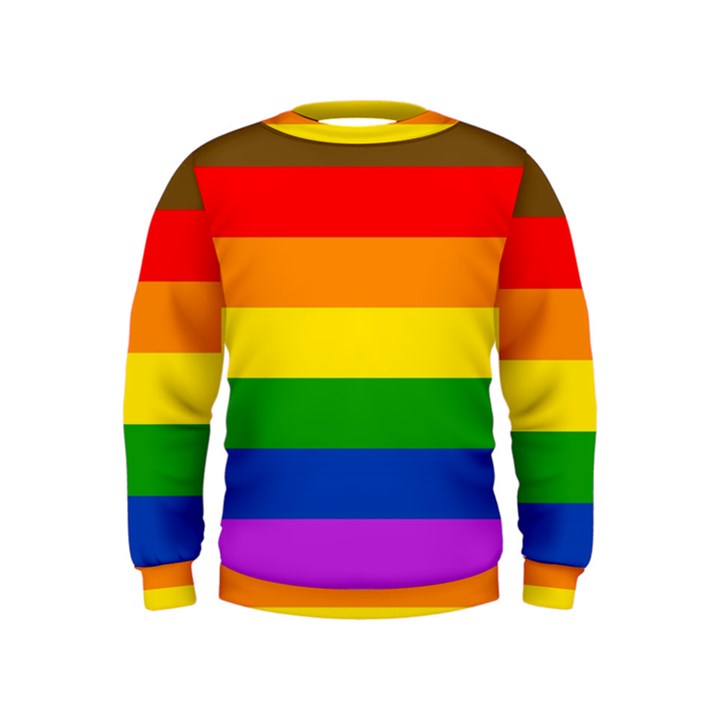 Philadelphia pride flag Kids  Sweatshirt