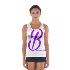 Belicious World  b  Coral Sport Tank Top  by beliciousworld