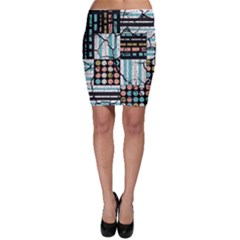 Distressed Pattern Bodycon Skirt by linceazul