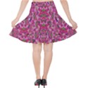 Fantasy Magnolia Tree In A Fantasy Landscape Velvet High Waist Skirt View2