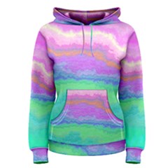 Ombre Women s Pullover Hoodie by ValentinaDesign