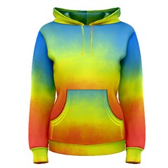 Ombre Women s Pullover Hoodie by ValentinaDesign