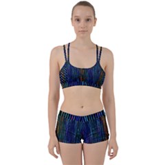 Stylish Colorful Strips Women s Sports Set by gatterwe