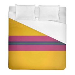 Layer Retro Colorful Transition Pack Alpha Channel Motion Line Duvet Cover (full/ Double Size) by Mariart