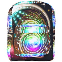 Space Star Planet Light Galaxy Moon Full Print Backpack by Mariart