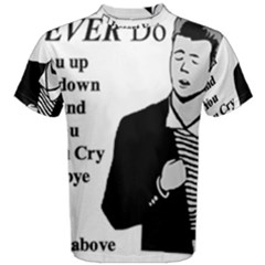 Rick Astley Men s Cotton Tee by Powwow