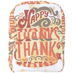 Happy Thanksgiving Sign Full Print Backpack by Mariart