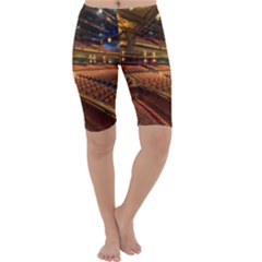 Florida State University Cropped Leggings  by BangZart