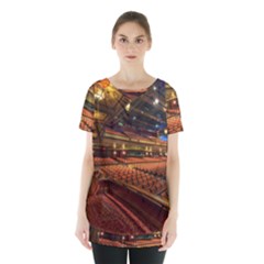 Florida State University Skirt Hem Sports Top by BangZart