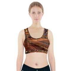 Florida State University Sports Bra With Pocket by BangZart