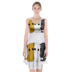 Cute Cats Racerback Midi Dress by Valentinaart