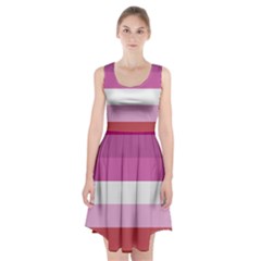 Lesbian Pride Flag Racerback Midi Dress by Valentinaart