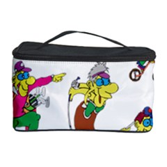 Golfers Athletes Cosmetic Storage Case by Nexatart