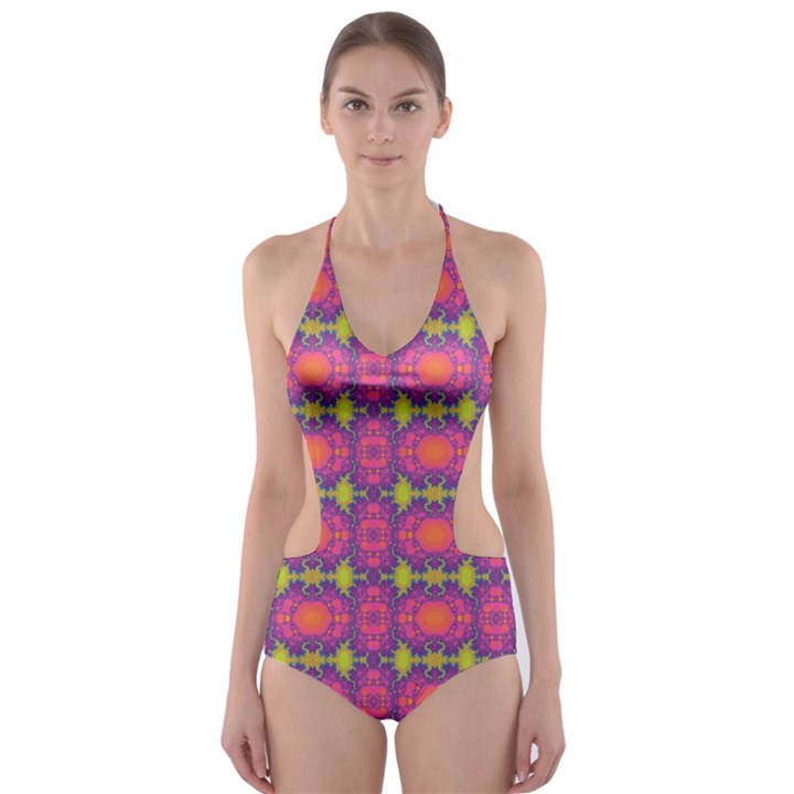 Sunsetblub 2 Cut-Out One Piece Swimsuit