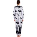 Vintage Halloween Bat pattern OnePiece Jumpsuit (Ladies)  View2