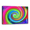 Rainbow Twist Canvas 18  x 12  View1