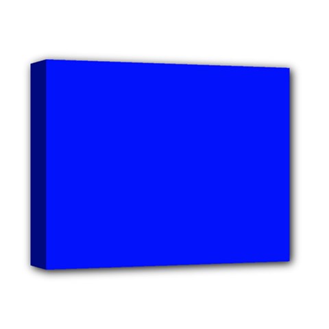 Blue! Blue! Blue! Deluxe Canvas 14  X 11  by norastpatrick