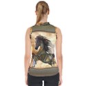 Steampunk, Wonderful Steampunk Horse With Clocks And Gears, Golden Design Shell Top View2