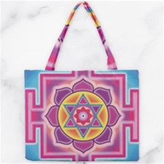 Kali Yantra Inverted Rainbow Mini Tote Bag by Mariart