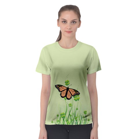 Color023a Women s Sport Mesh Tee by JULIEGEESCOLLECTABLES