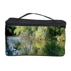 Nature And Ducks Cosmetic Storage Case by Oksana