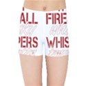 Fireball Whiskey Humor  Kids Sports Shorts View1