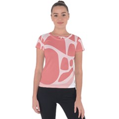 Meat Short Sleeve Sports Top  by Mariart