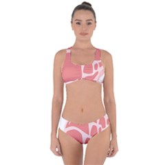 Meat Criss Cross Bikini Set by Mariart