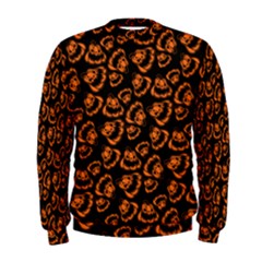 Pattern Halloween Jackolantern Men s Sweatshirt by iCreate