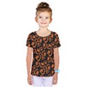 Pattern Halloween Jackolantern Kids  One Piece Tee View1