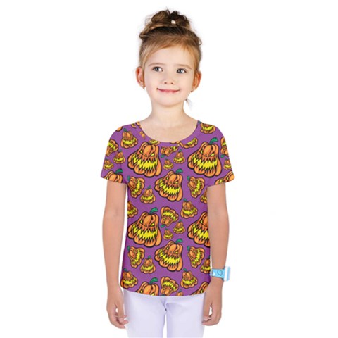 1pattern Halloween Colorfuljack Icreate Kids  One Piece Tee by iCreate